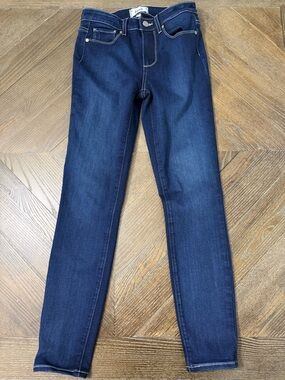 PAIGE Dark Blue Skinny Jeans